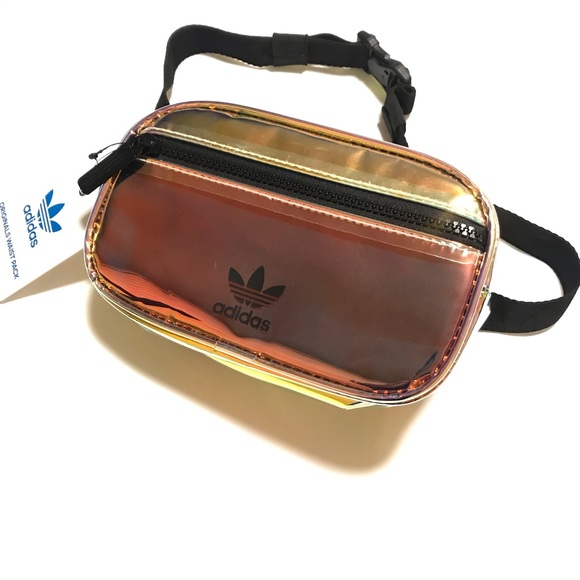Adidas Iridescent Waist Bag Fanny Pack NWT - Picture 4 of 8